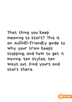 The Procrastination Station Workbook