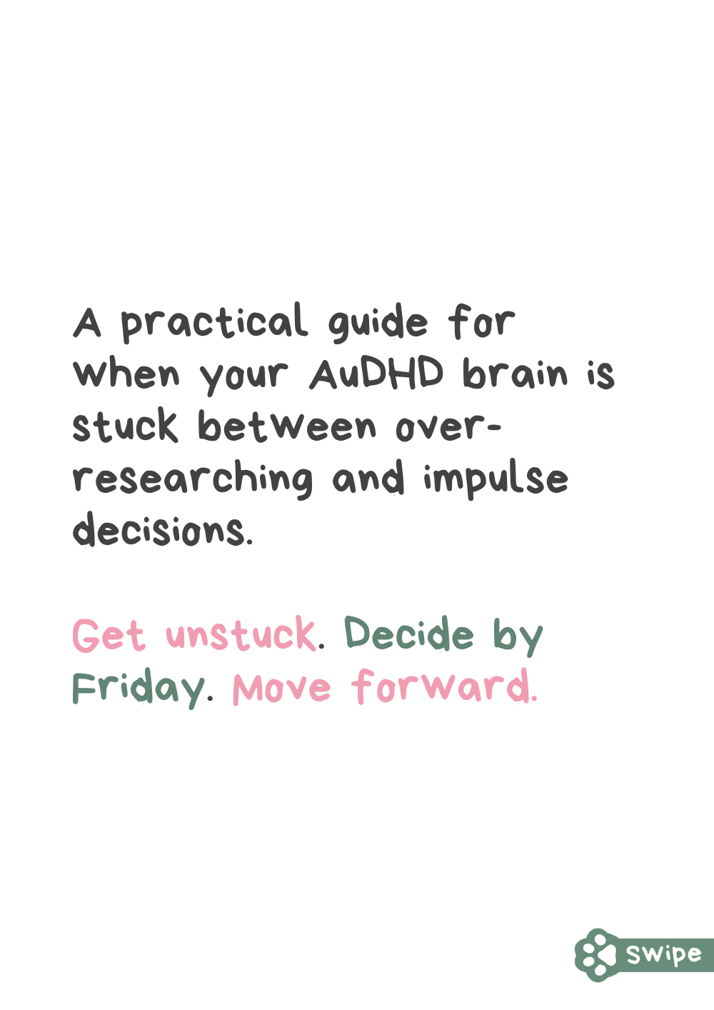 Big Decisions for AuDHD Brains