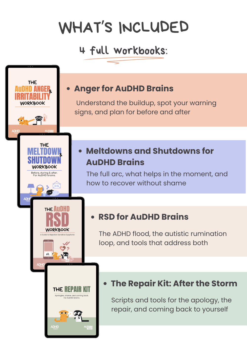 The AuDHD Anger, RSD and Meltdown Bundle
