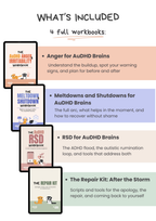 The AuDHD Anger, RSD and Meltdown Bundle