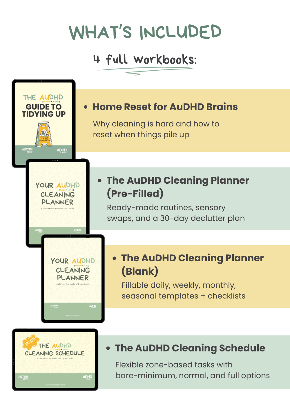 The AuDHD Home Support Bundle