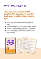 365 Tips for People with ADHD