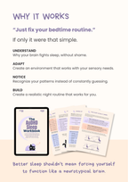 The AuDHD Sleep Workbook