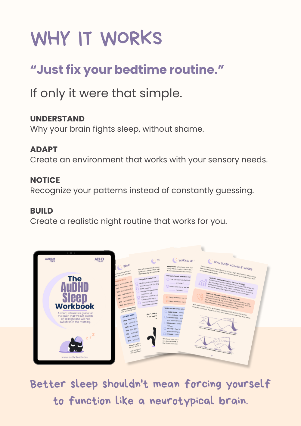 The AuDHD Sleep Workbook
