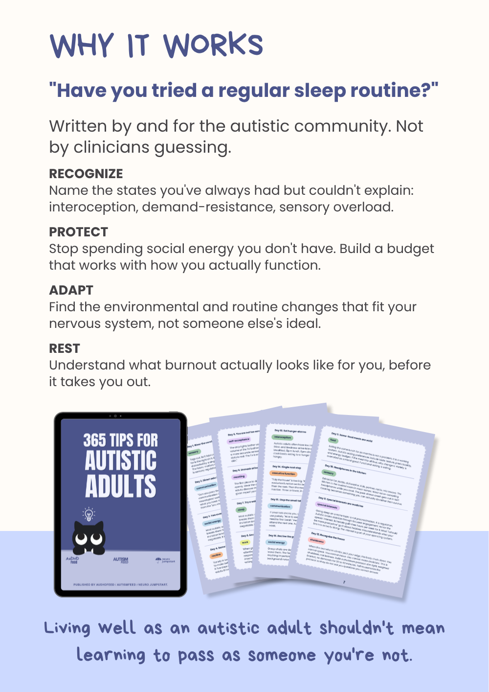 365 TIPS FOR AUTISTIC ADULTS