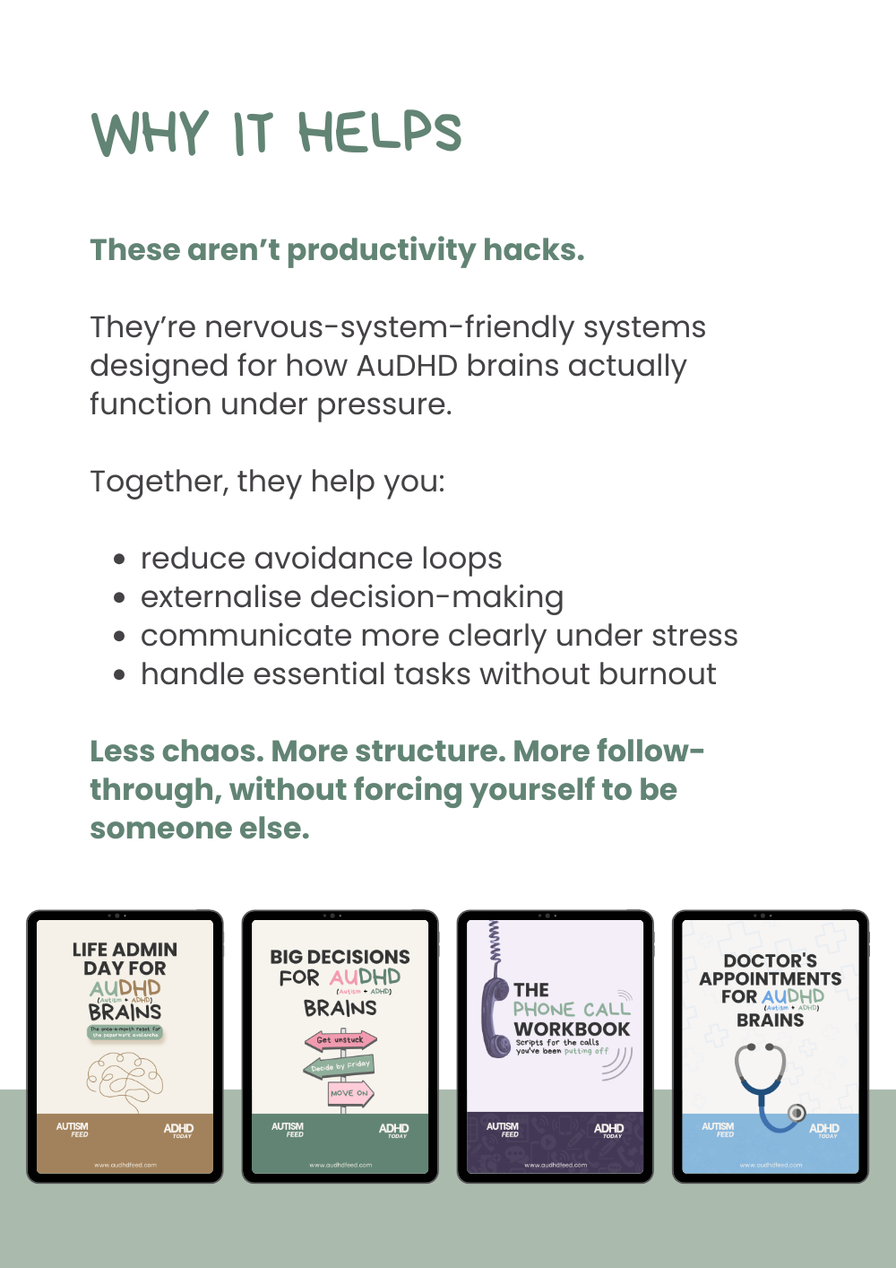 The AuDHD Life Support Bundle